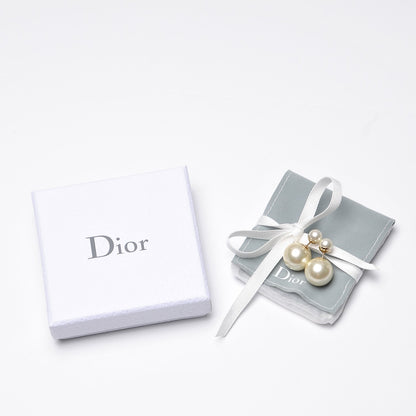 Christian Dior Pearl Mise En Dior Tribal Earrings 5 of 5