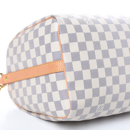 Louis Vuitton Damier Azur Speedy Bandouliere 30 7 of 15