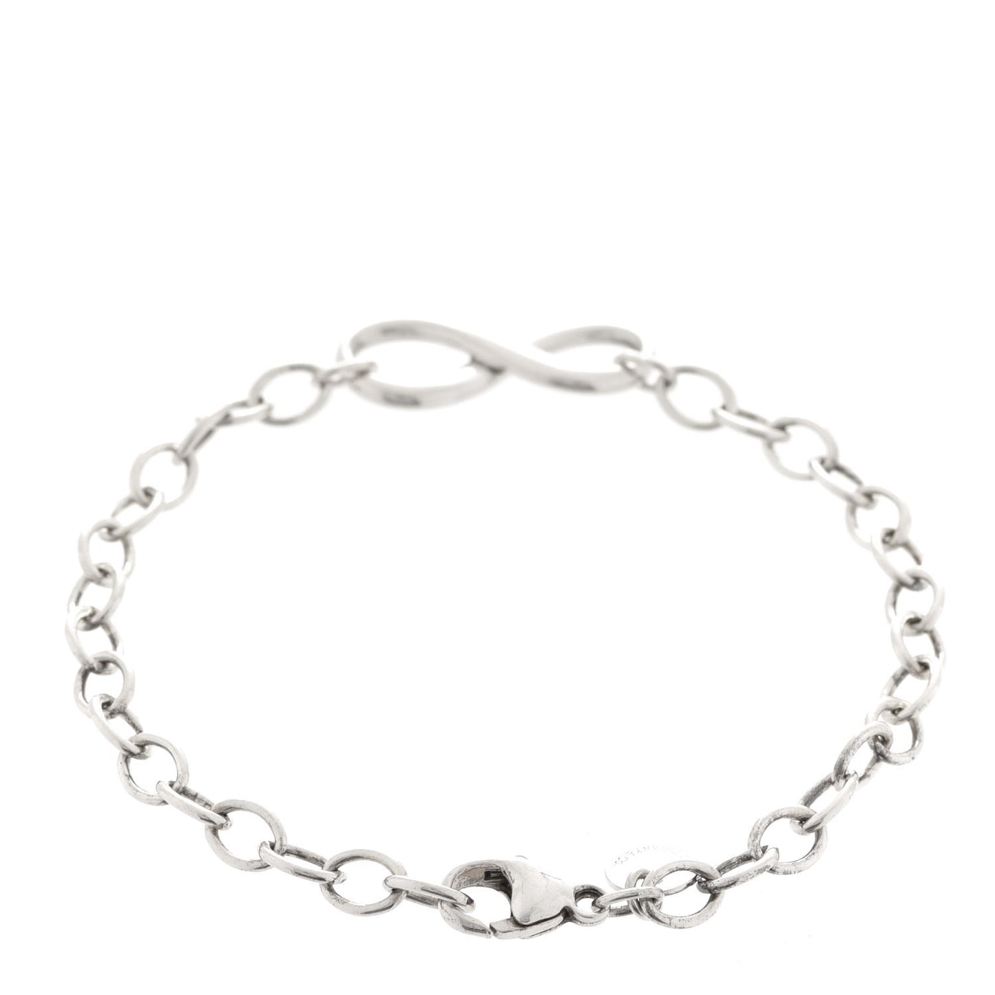 Sterling Silver Infinity Chain Bracelet