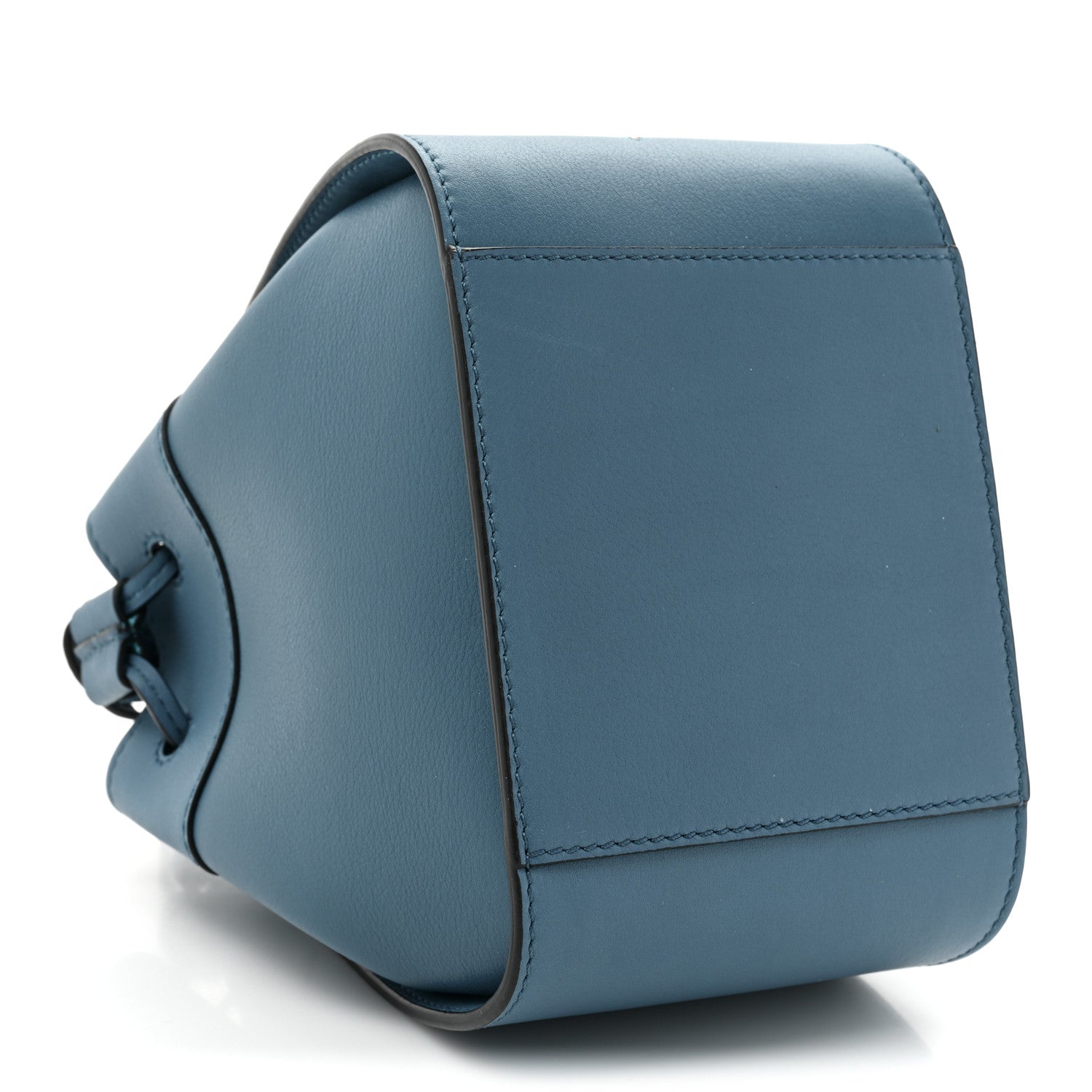 Loewe X SPIRITED AWAY Calfskin Bo Mouse Mini Hammock Shoulder Bag Lagoon Blue 4 of 11