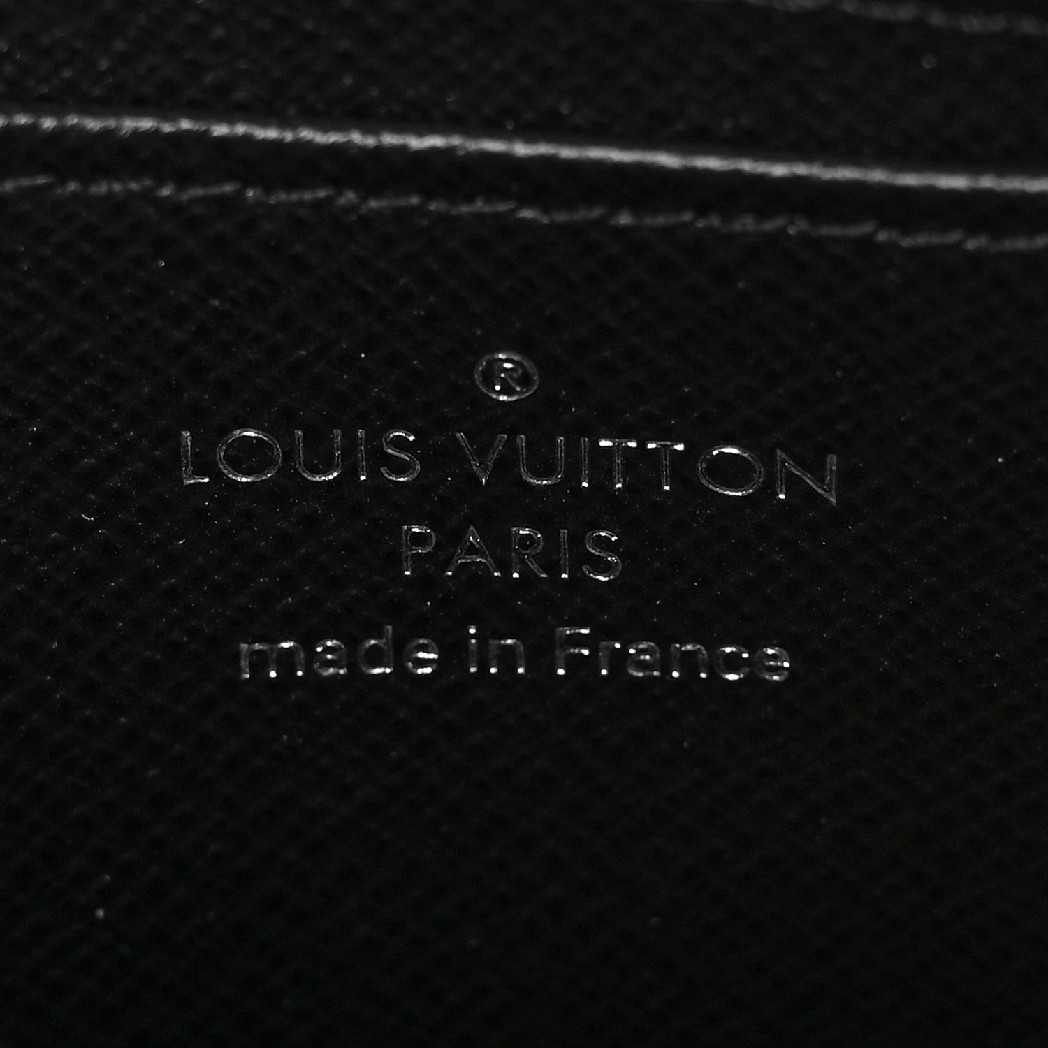Louis Vuitton Epi Zippy Coin Purse Black 6 of 6