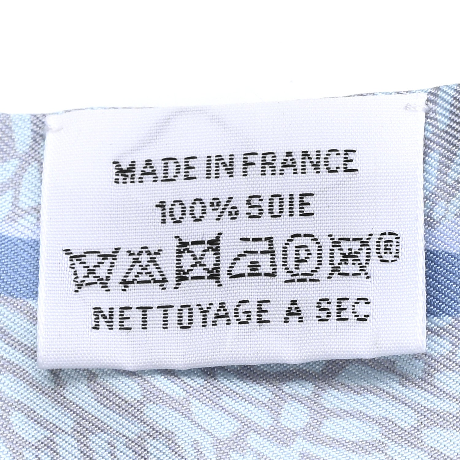 Hermes Silk En Liberte Twilly Bleu Rose Brun 3 of 4