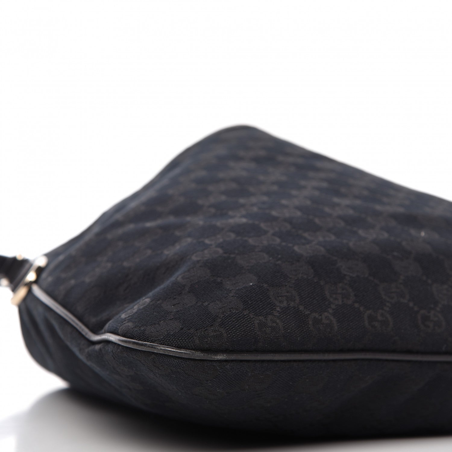 Gucci Monogram Medium New Britt Hobo Black 6 of 10
