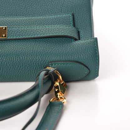 Hermes Togo Kelly Retourne 28 Malachite 12 of 37