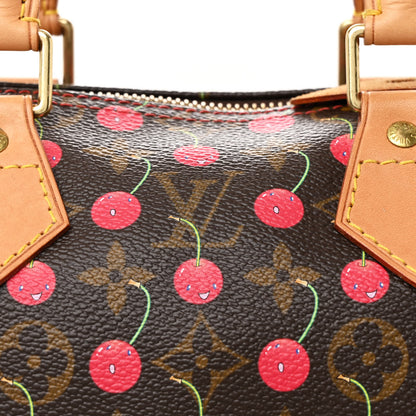 Louis Vuitton Monogram Cerises Speedy 25 8 of 10