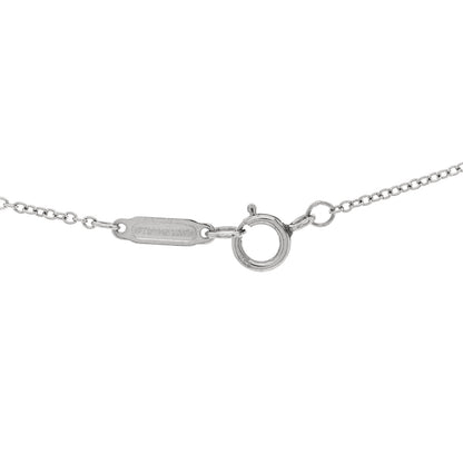 Tiffany Platinum Diamond .16ctw Soleste Pendant Necklace 4 of 5