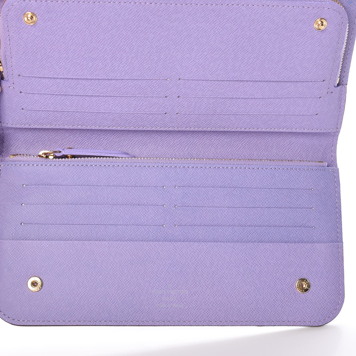 Louis Vuitton Monogram Multicolor Insolite Wallet Black Violet 6 of 10
