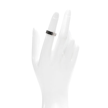 Cartier 18K White Gold 5.5mm LOVE Ring 50 5.25 2 of 5