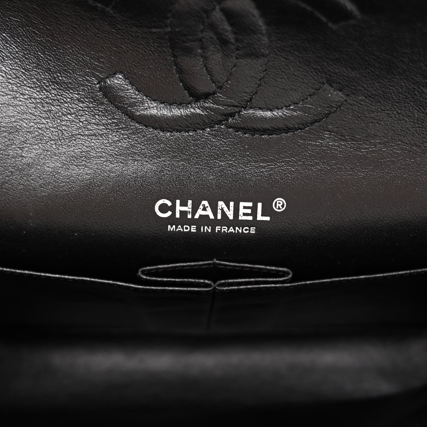 Chanel Caviar Quilted Medium Double Flap Black 6 of 10