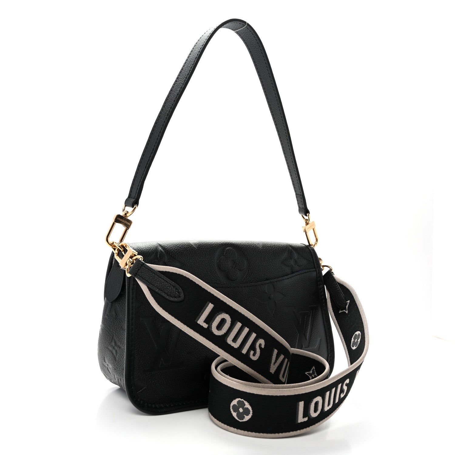 Louis Vuitton Empreinte Monogram Giant Diane Black 3 of 9