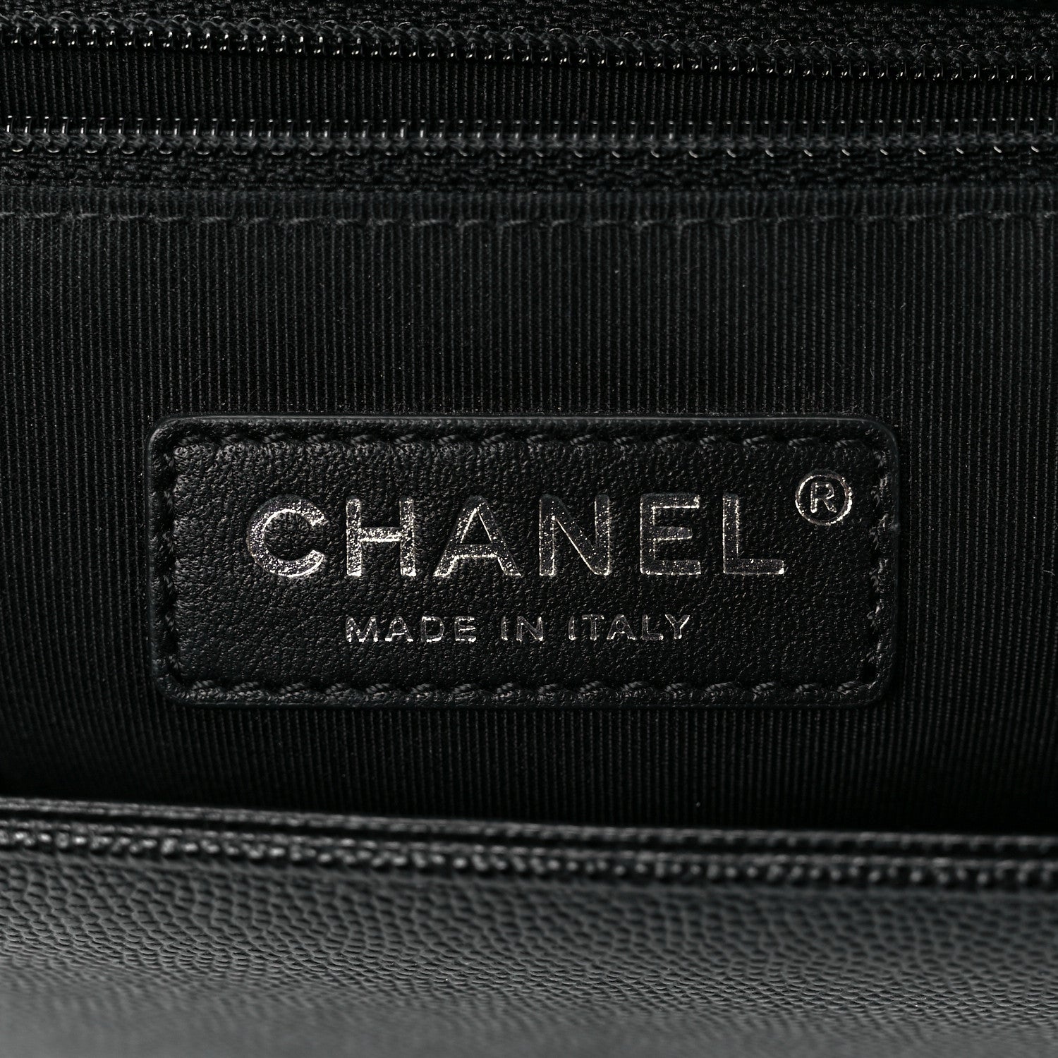 Chanel Caviar Quilted Large Boy Flap Black 6 of 12