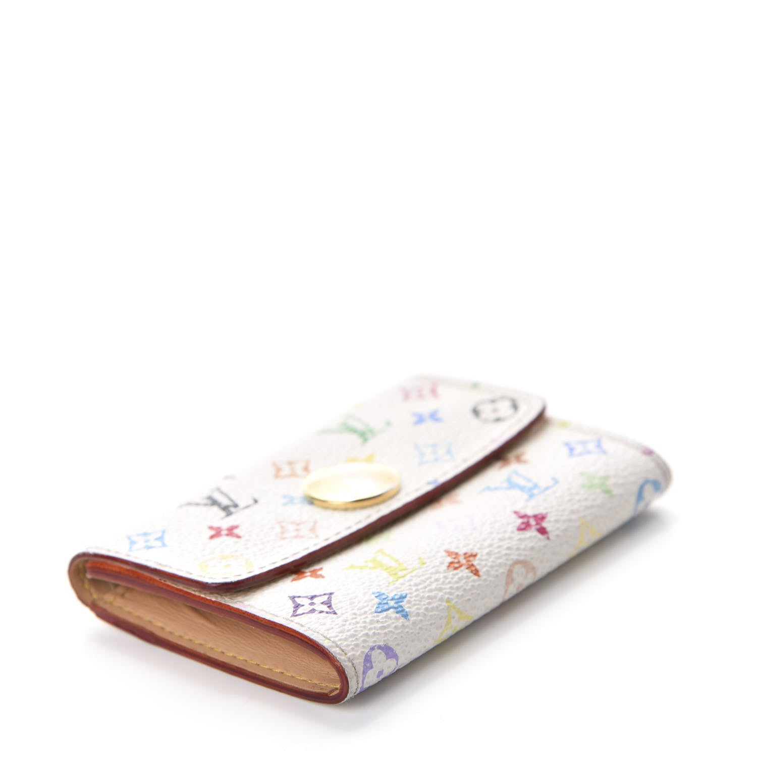Louis Vuitton Monogram Multicolor Buisness Card Holder White 4 of 7