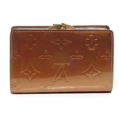 Louis Vuitton Vernis French Purse Wallet Bronze 3 of 7