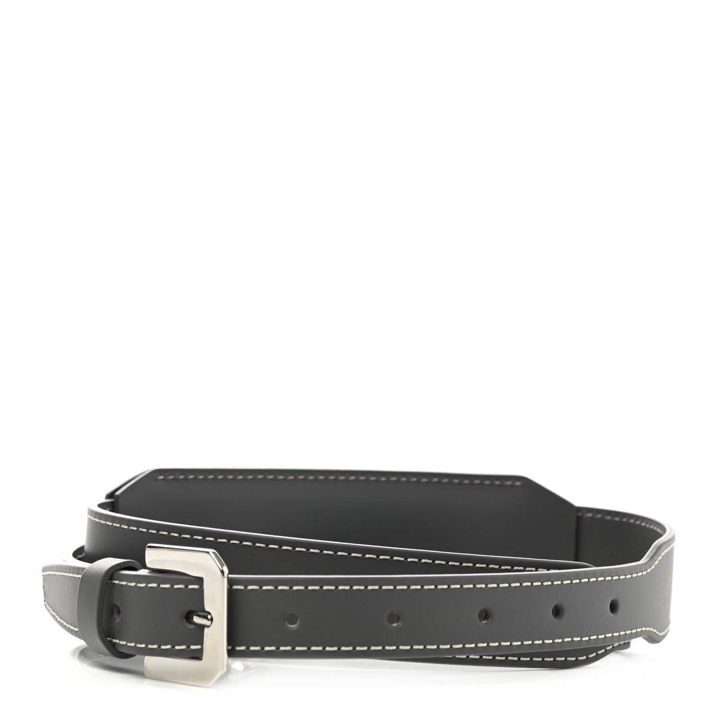 Calfskin Adjustable Shoulder Strap Grey