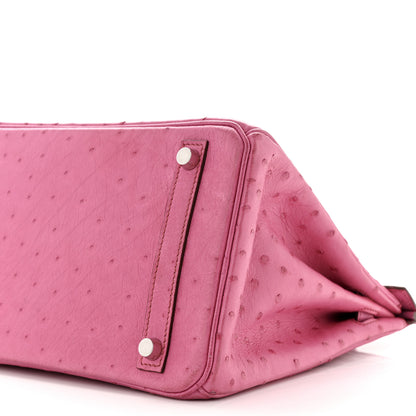 Hermes Ostrich Birkin 30 Fuchsia 10 of 10