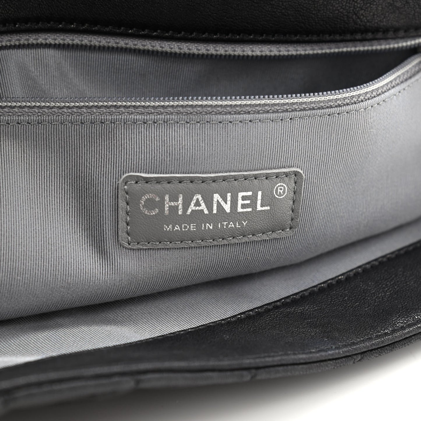 Washed Lambskin Quilted Maxi Chain Around Flap Black