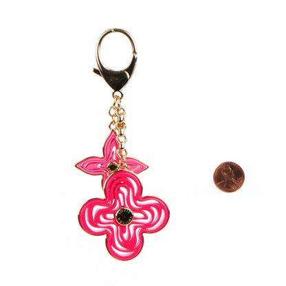 Louis Vuitton Resin Naif Bag Charm Pink 2 of 5