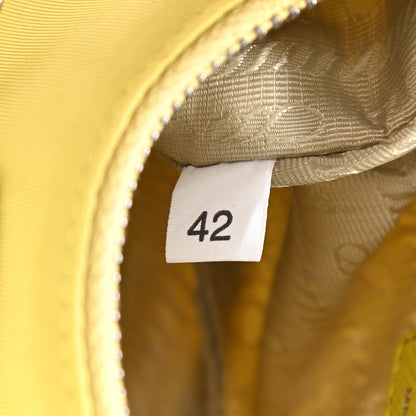 Prada Tessuto Nylon Saffiano Mini Re-Edition 2000 Shoulder Bag Ananas 7 of 13