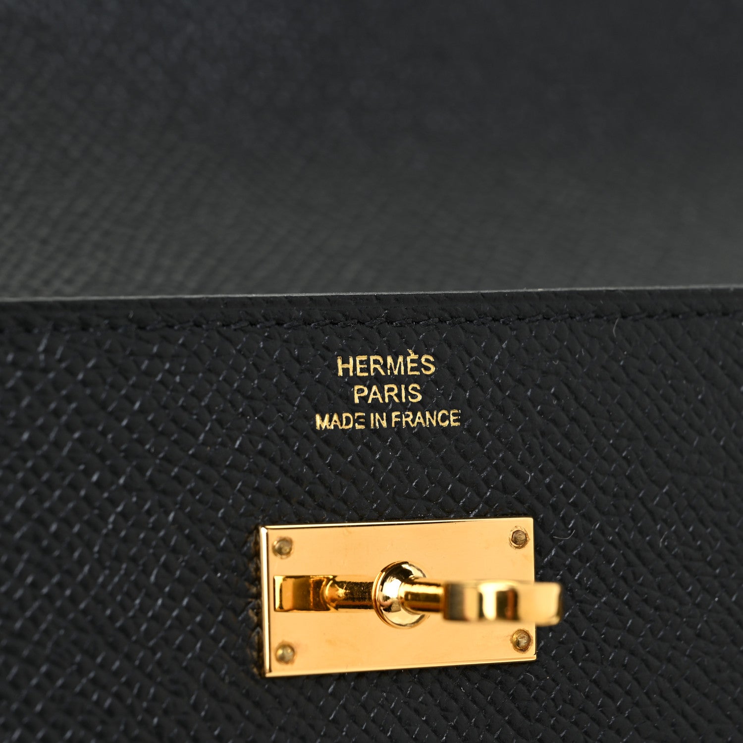 Hermes Epsom Kelly Longue Wallet Black 6 of 11