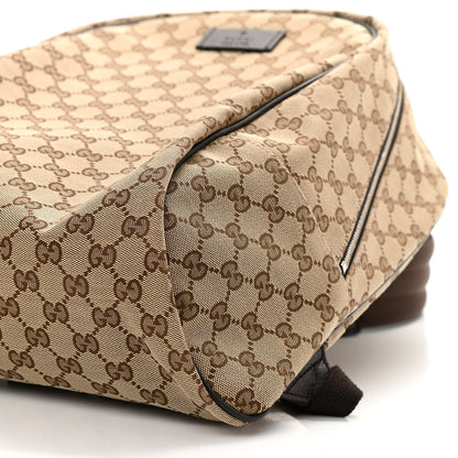 Gucci Monogram Travel Backpack Dark Brown 10 of 10