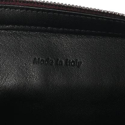 Celine Nappa Calfskin Dragonne Pouch Clutch Rust 6 of 11