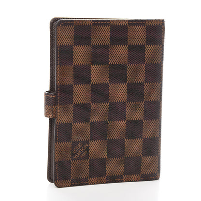 Louis Vuitton Damier Ebene Small Ring Agenda Cover 2 of 5