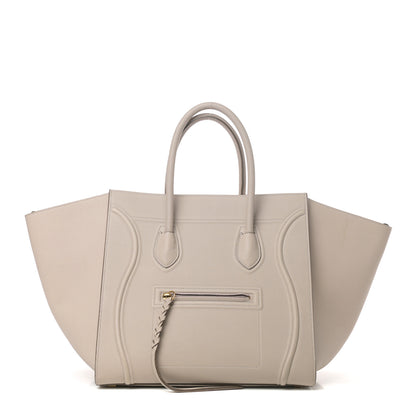 Celine Grained Calfskin Medium Phantom Luggage Grey 1 of 10