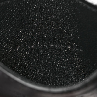 Saint Laurent Raffia Calfskin Le 5 A 7 Mini Hobo Black 8 of 11