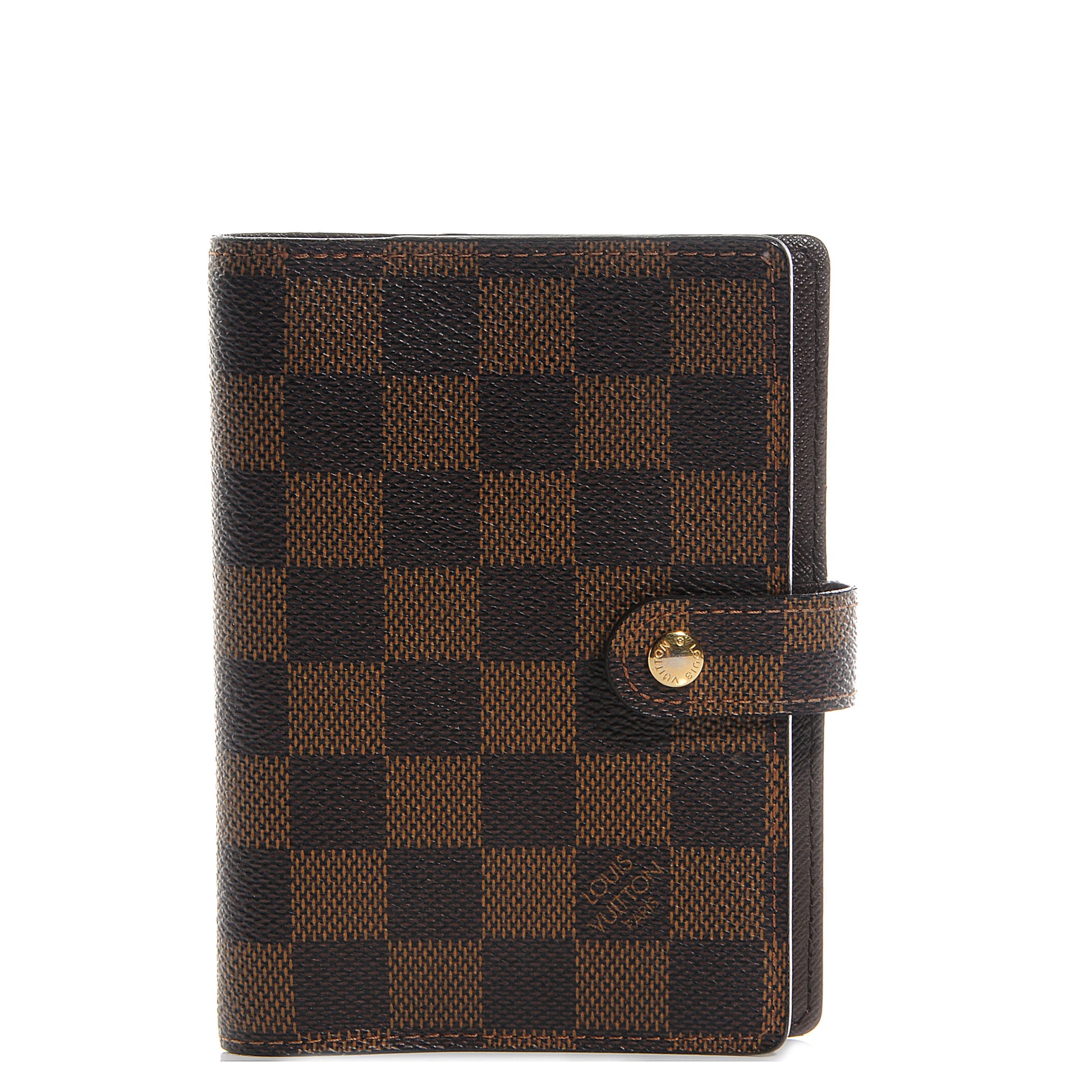 Louis Vuitton Damier Ebene Small Ring Agenda 1 of 8