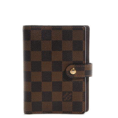 Louis Vuitton Damier Ebene Small Ring Agenda 1 of 8