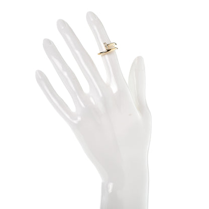 Cartier 18K Yellow Gold Diamond Juste Un Clou Ring 50 5.25 2 of 6