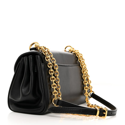 Miu Miu Nappa Shoulder Bag Black 2 of 9