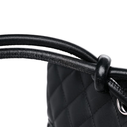 Chanel Calfskin Quilted Large Cambon Tote Black 15 of 17