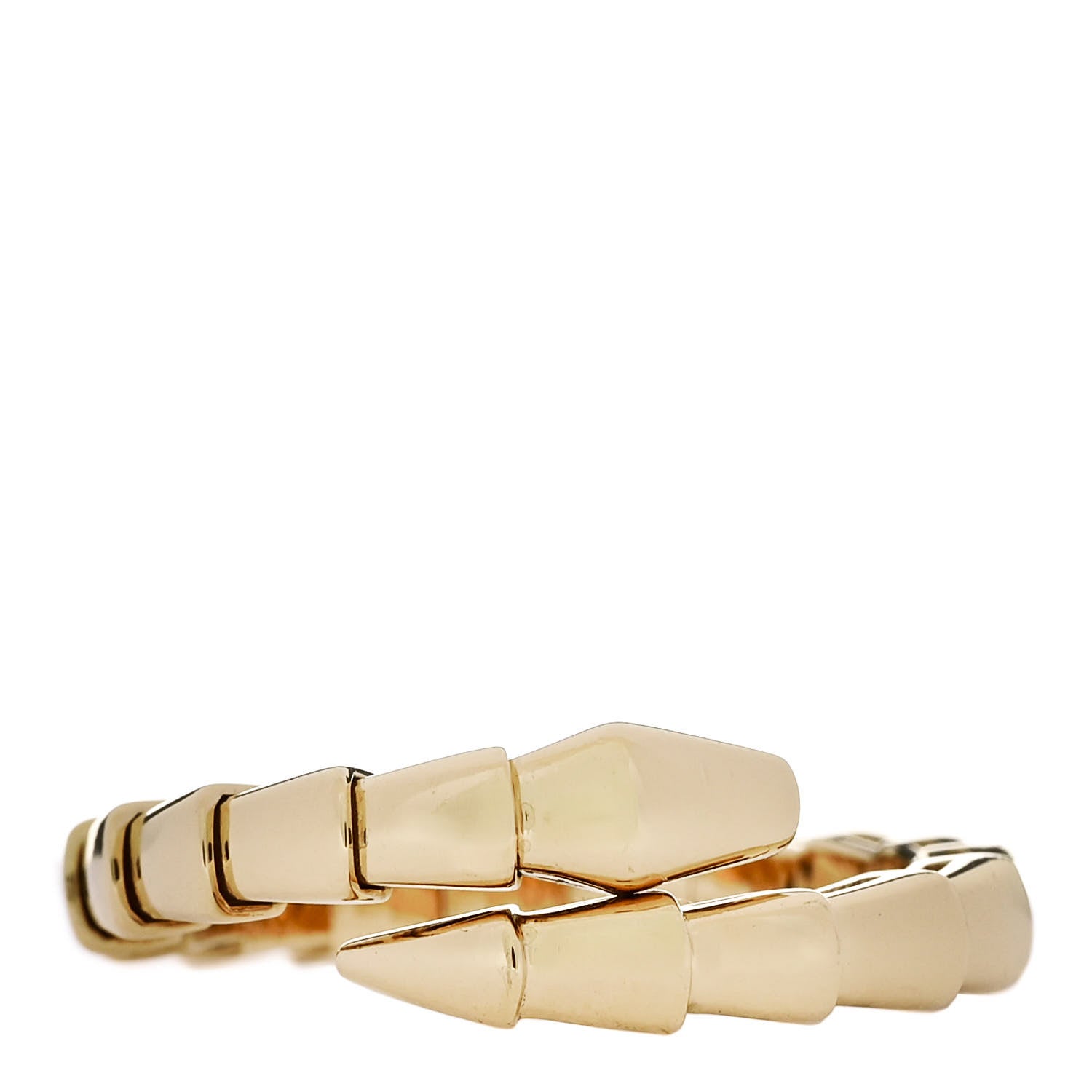 Bulgari 18K Yellow Gold Serpenti Viper Ring XL 57/8 1 of 4