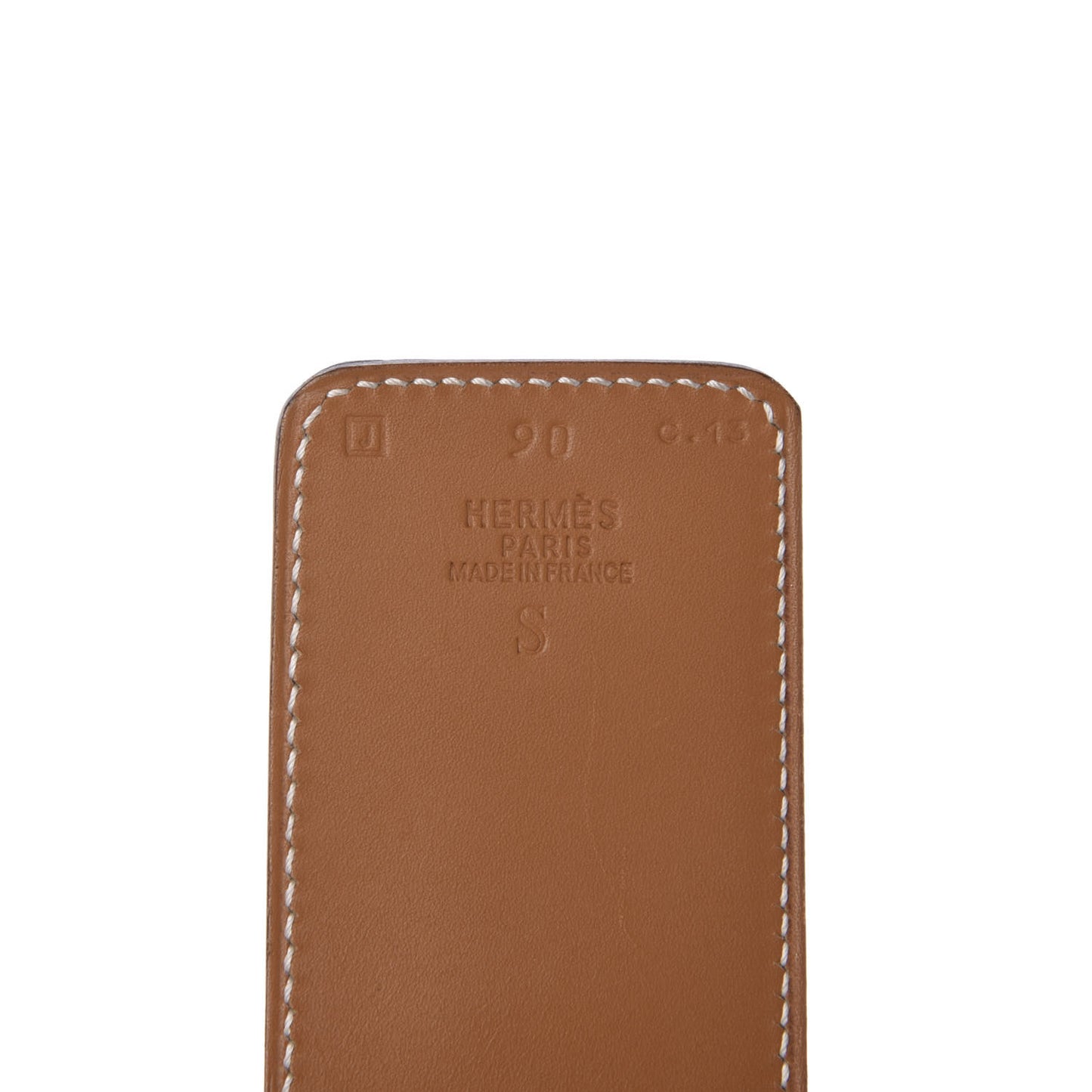 Perforated Evelyne Belt 90 Gold