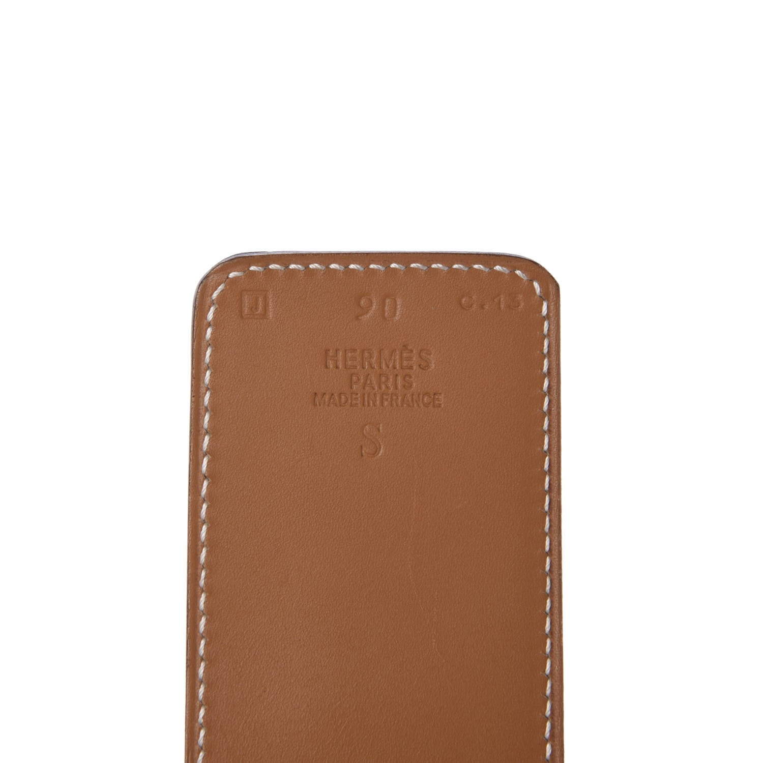 Hermes Perforated Evelyne Belt 90 Gold 3 of 3