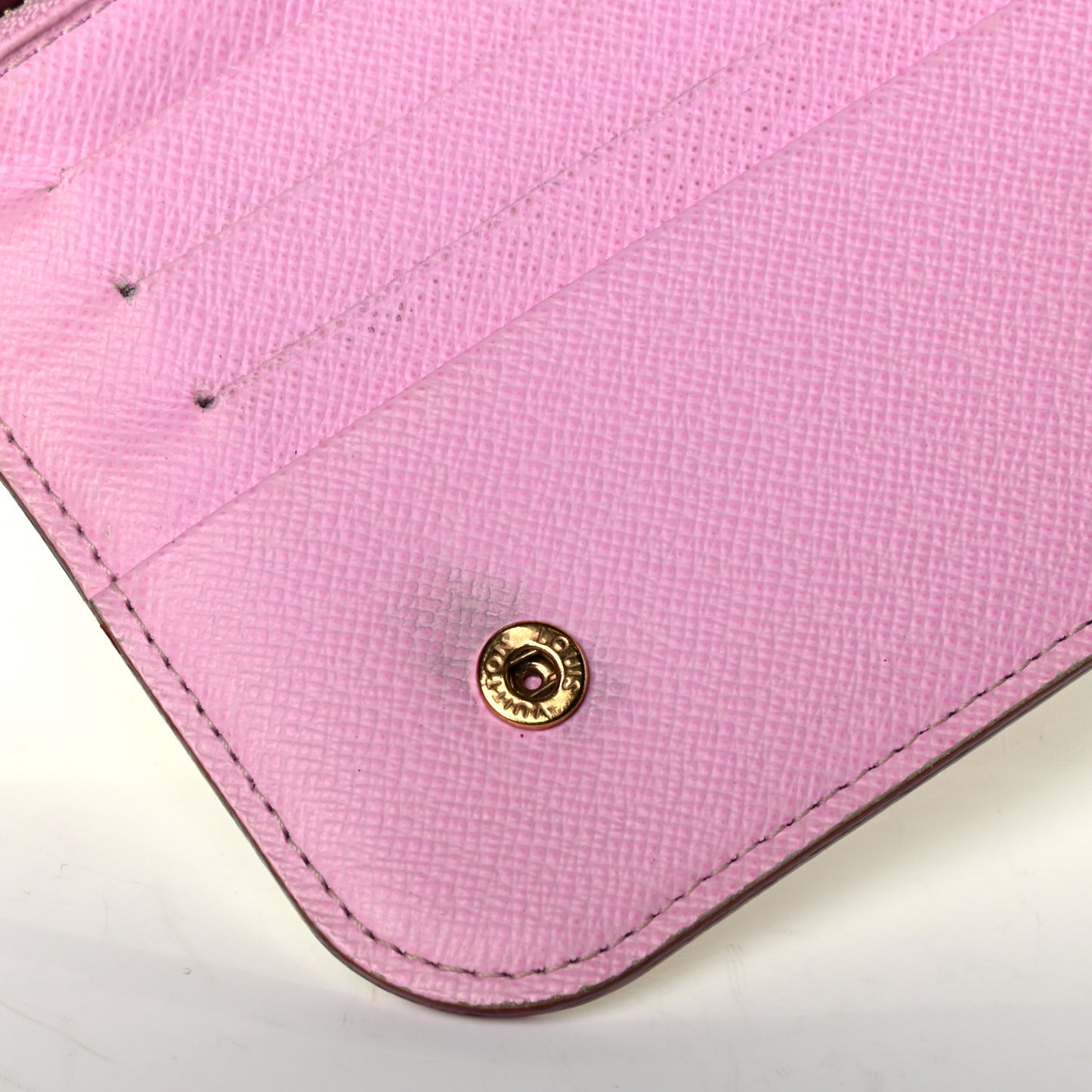 Monogram Multicolor Insolite Wallet White Litchi