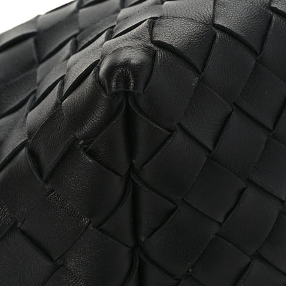 Bottega Veneta Nappa Intrecciato Tie Shoulder Bag Black 8 of 8