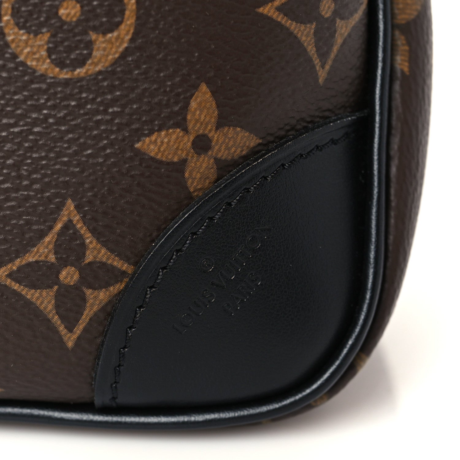 Louis Vuitton Monogram Odeon PM Black 6 of 9