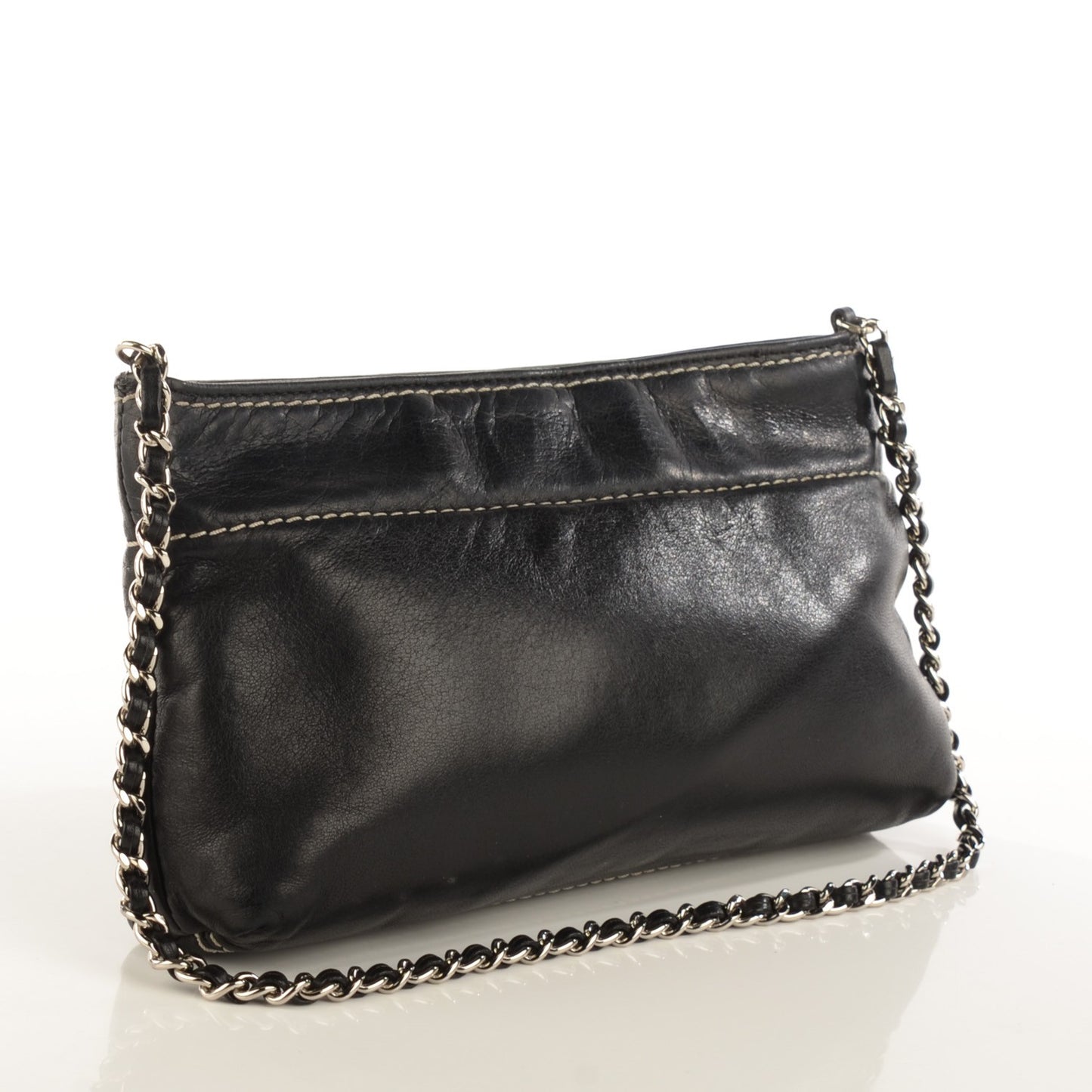Lambskin Lax Pochette Black