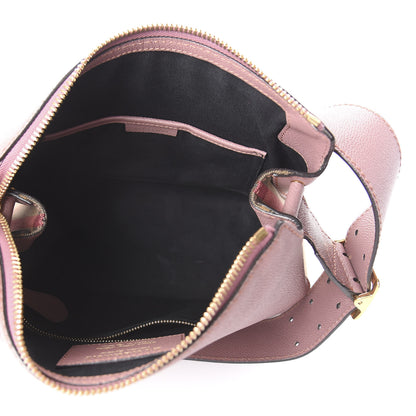 Burberry Soft Grain Calfskin House Check Small Helmsley Crossbody Dusty Pink 4 of 8