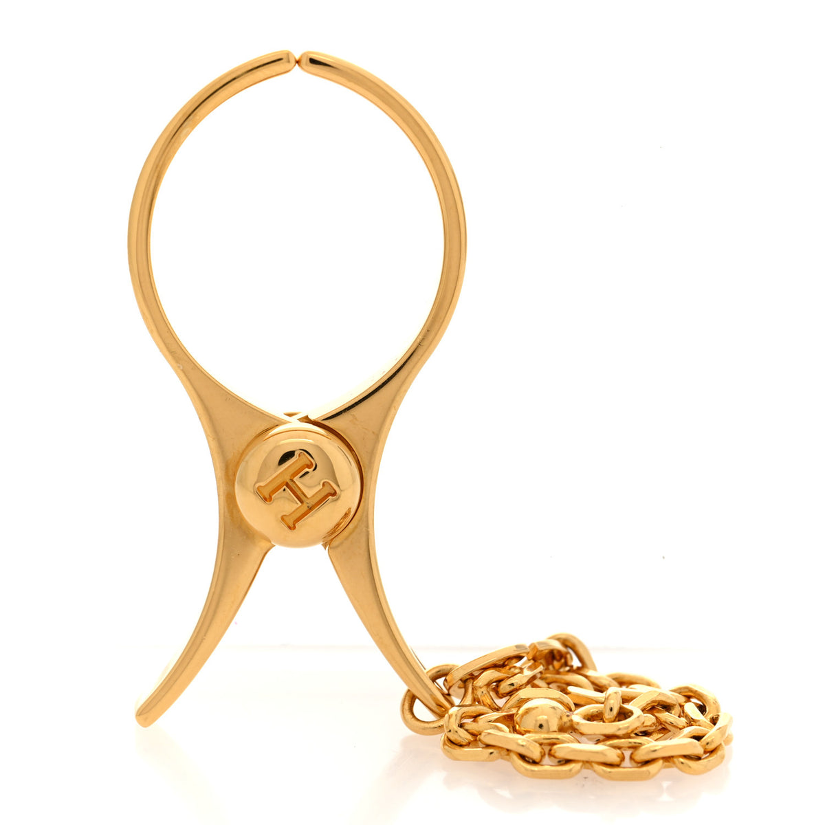 Hermes Permabrass Filou Glove Clip 1 of 4