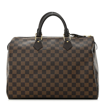 Louis Vuitton Damier Ebene Speedy 35 1 of 11