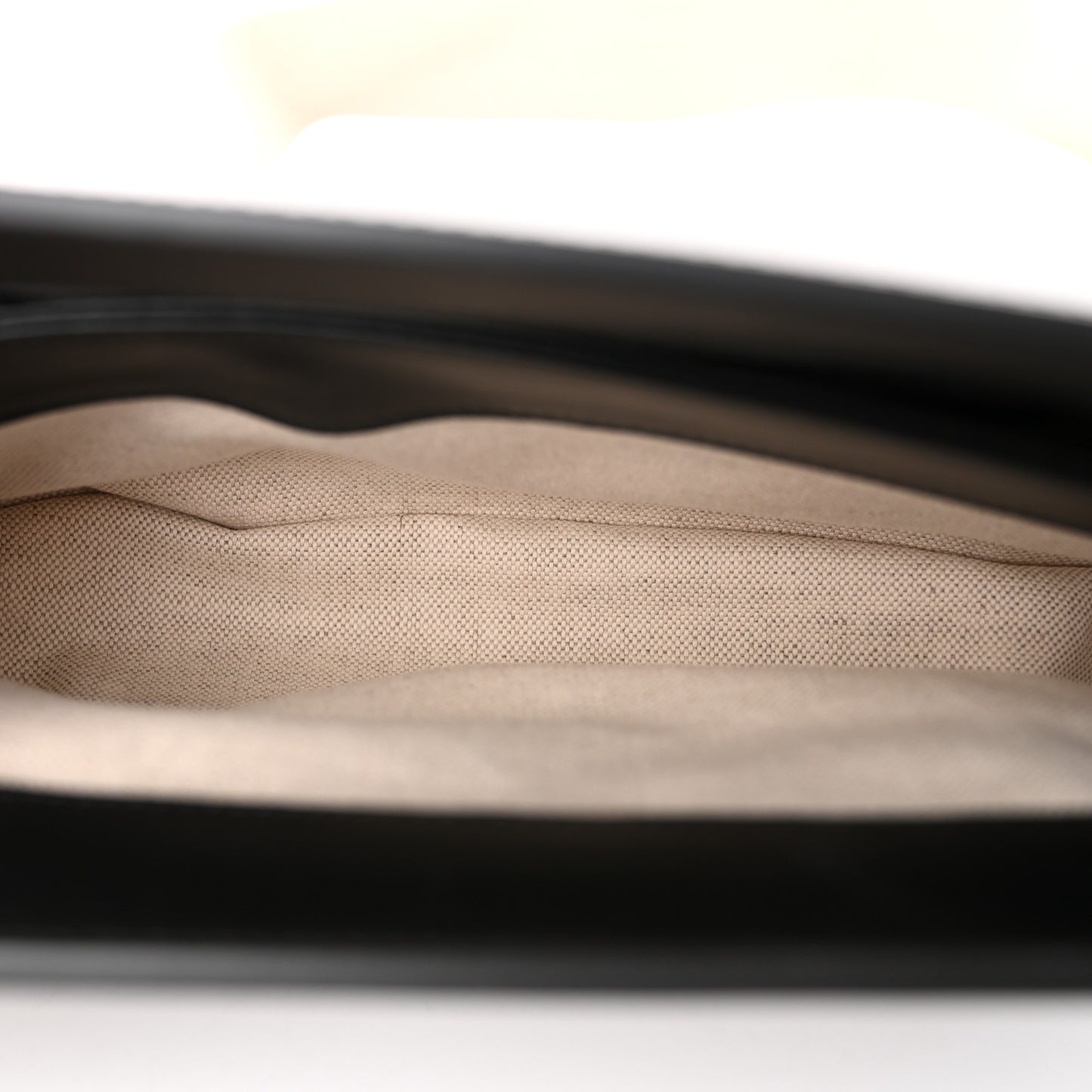 Calfskin GG Matelasse Small Slim Chain Shoulder Bag Black Natural