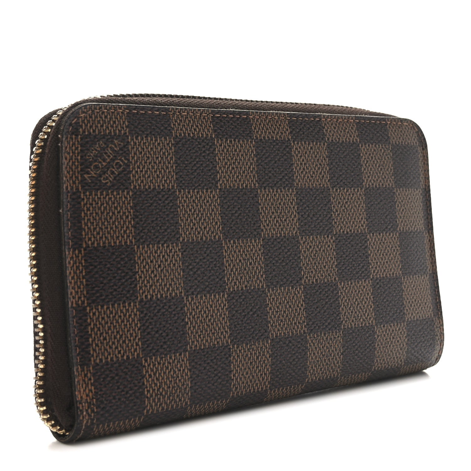 Louis Vuitton Damier Ebene Zippy Compact Wallet 3 of 8