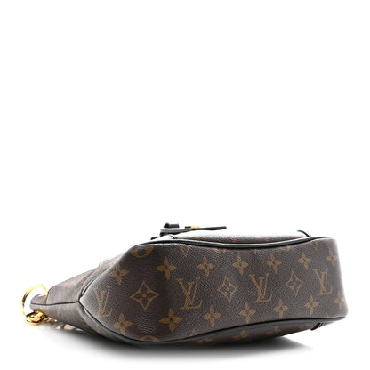 Louis Vuitton Monogram Odeon PM Black 4 of 10