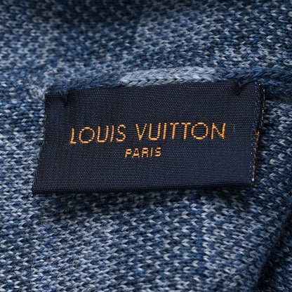 Louis Vuitton Wool Petit Damier Hat NM Light Blue 4 of 4