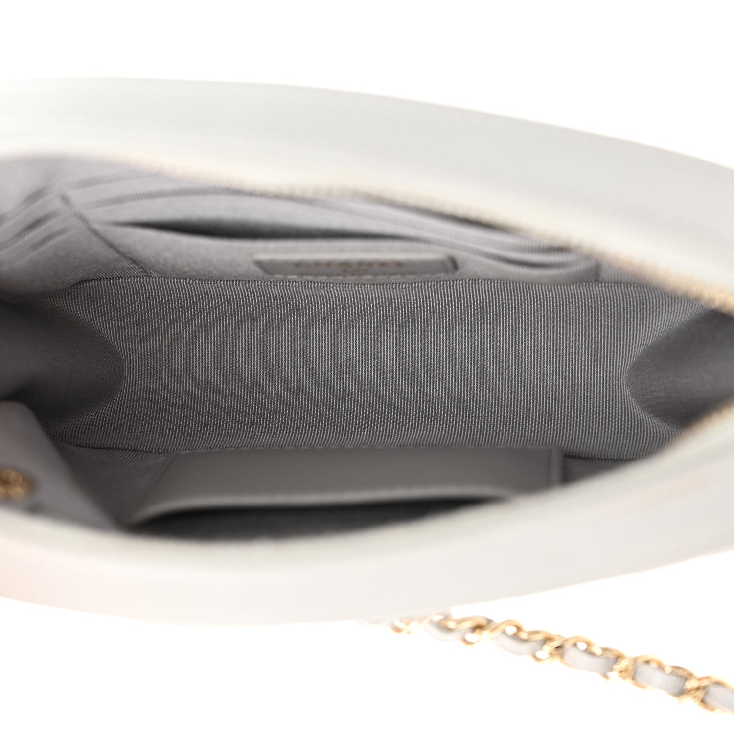 Chanel Caviar Quilted Camera Case Grey 6 of 12