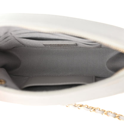 Chanel Caviar Quilted Camera Case Grey 6 of 12