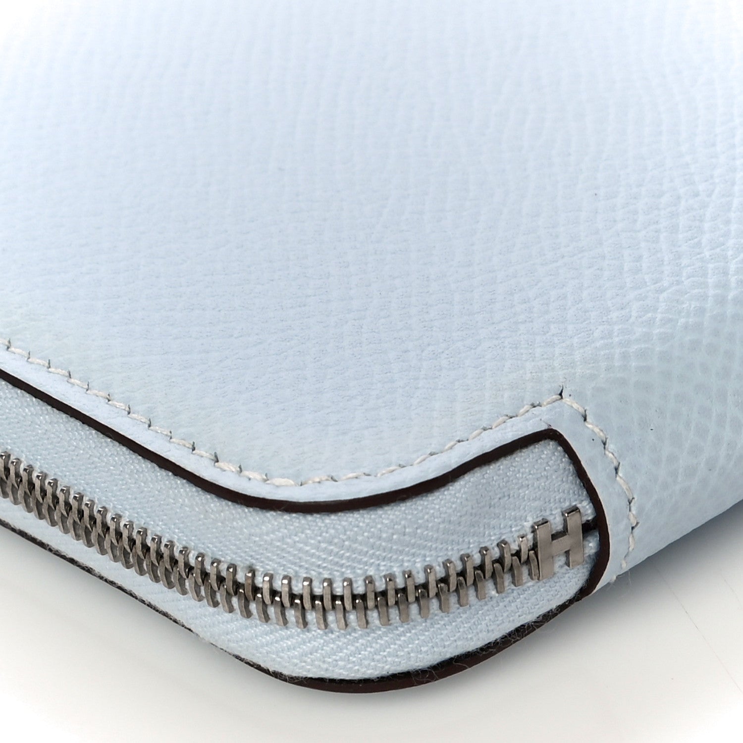 Hermes Epsom Silk'In Wallet Bleu Brume 8 of 9